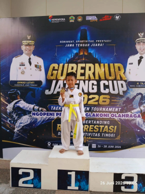 Atlet Dojang Kalisalak Kabupaten Batang Raih Juara 1, Delapan Atlet Lain Siap Melanjutkan Perjuangan